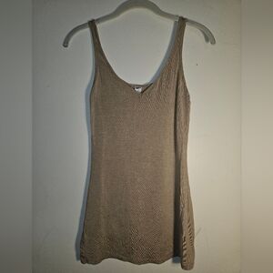 Old Navy Tan Sleeveless Top